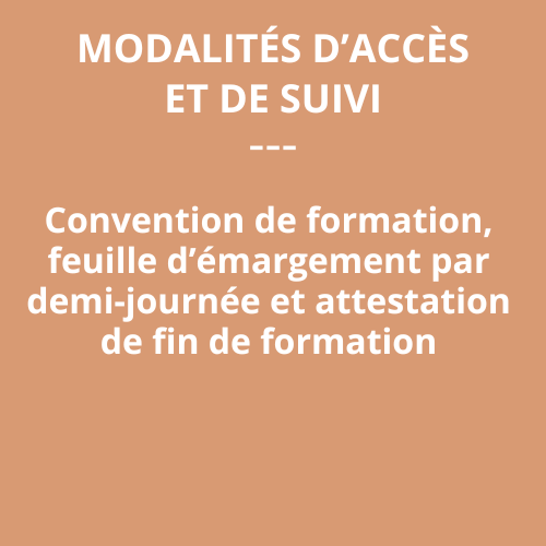 Modalités d'Accès et de Suivi Formation TravauxSécuRéso